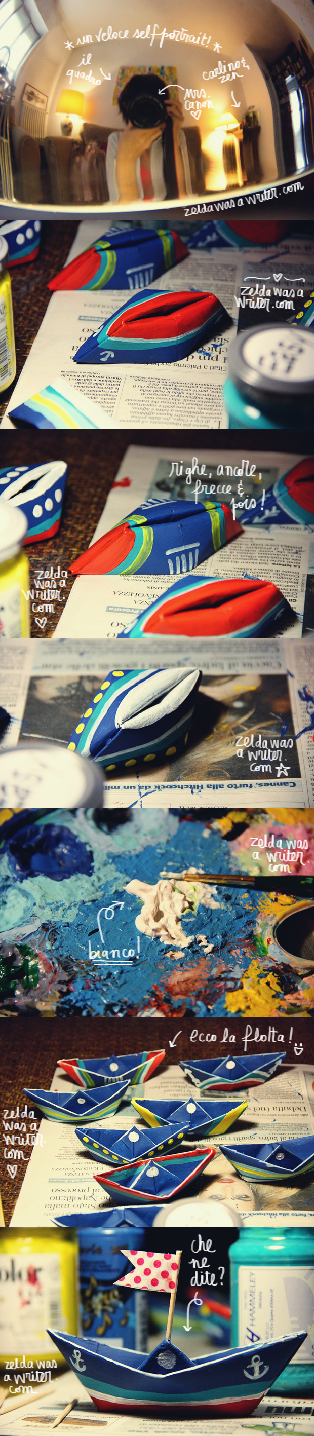 DIY: barchette di carta