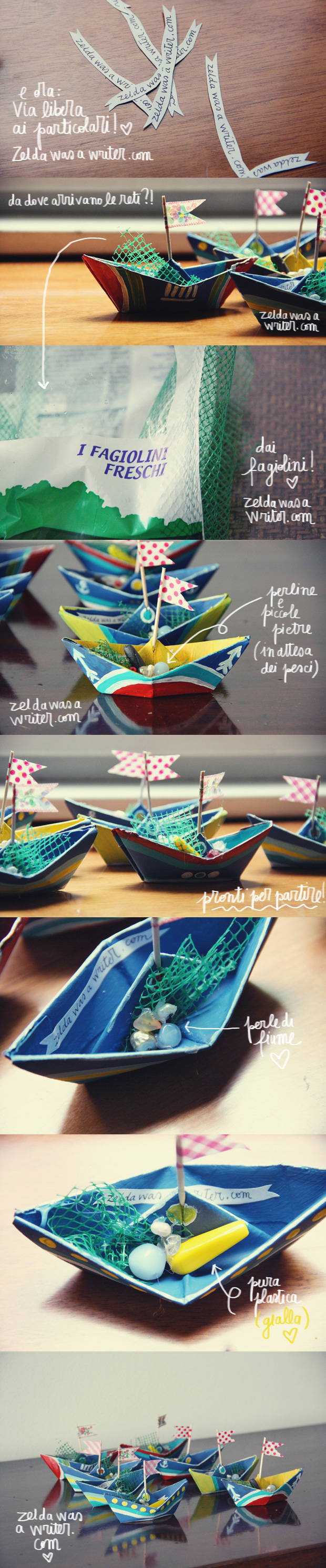 DIY: barchette di carta